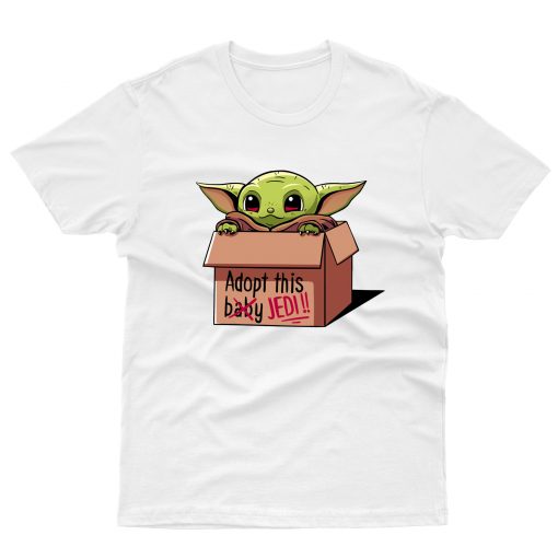 Baby Yoda Adopt This Baby Jedi T shirt