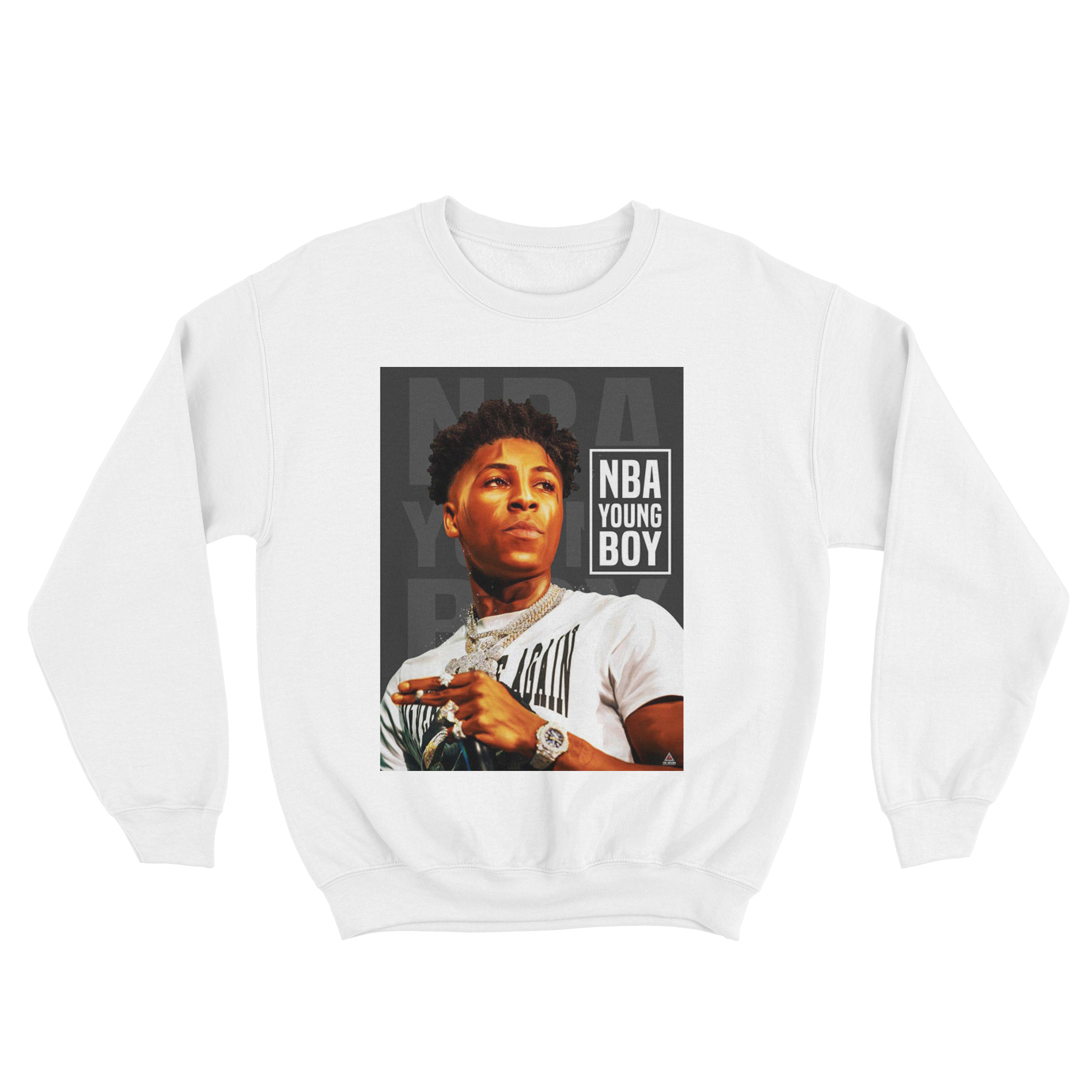 nba youngboy white hoodie