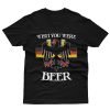 Wish You Were Beer – German Flag Coat of Arms Eagle T-Shirt