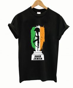 I love indian army amar jawan patriotic jai hind mens t-shirt