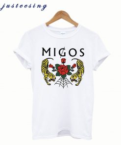 Migos Flower Tiger T shirt