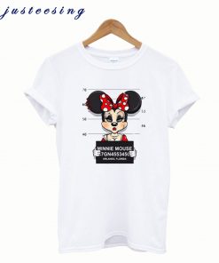 Minnie Mouse White T shirt