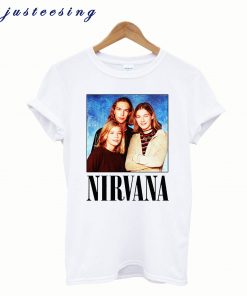 Nirvana T Shirt The Hanson Brothers Nirvana T-Shirt 90's Funny Rock Classic Vintage Tee Shirt Rock Music Cool Top Tee Tshirt