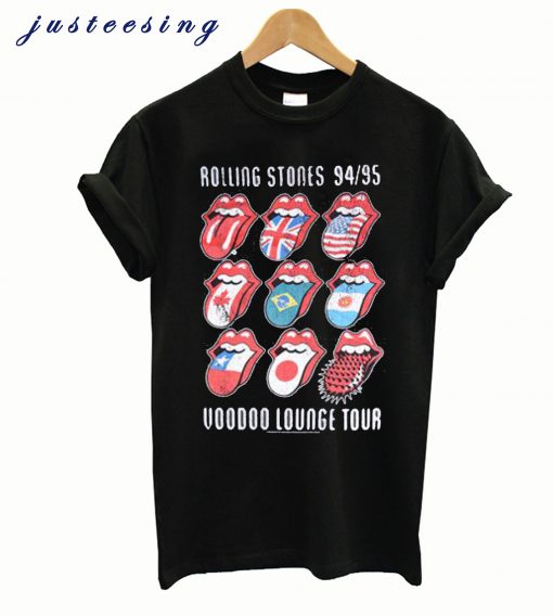 Rolling Stones 94 95 VooDoo Lounge Tour T-Shirt