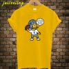 Troy Aikman Bart Simpson T-Shirt