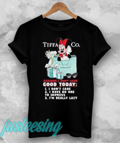 Minnie Mouse Tiffany & CO T-shirt