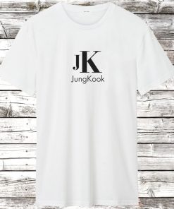 BTS Jungkook CK JK T Shirt